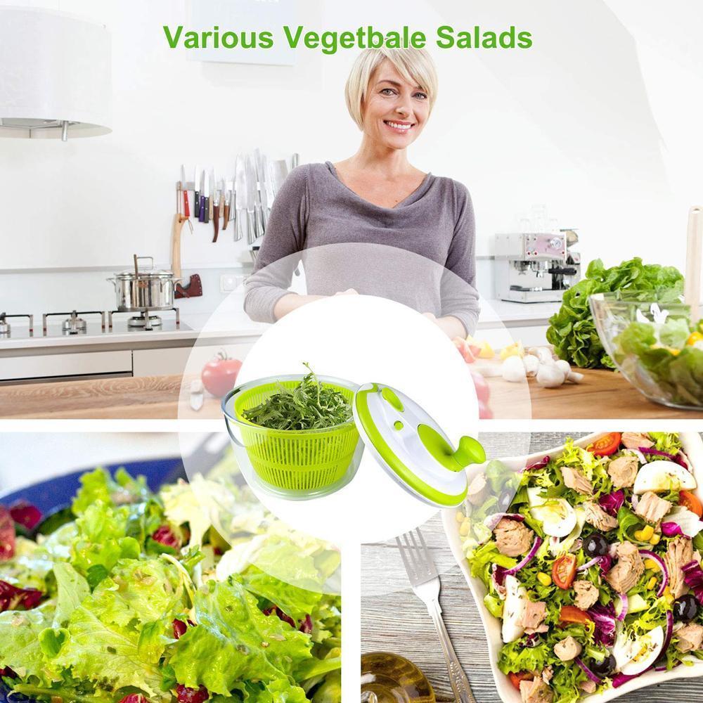 Household Salad Dehydrator Manual Vegetable Washing Machine | Stornfield