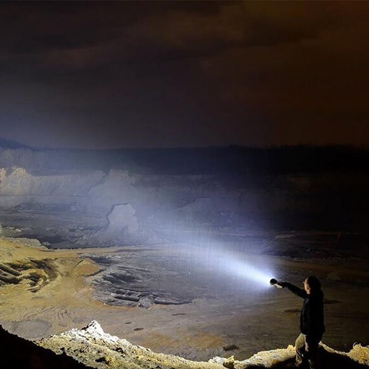 Stornfield | High Power LED Flashlight 30000-5000 Lumens, Waterproof