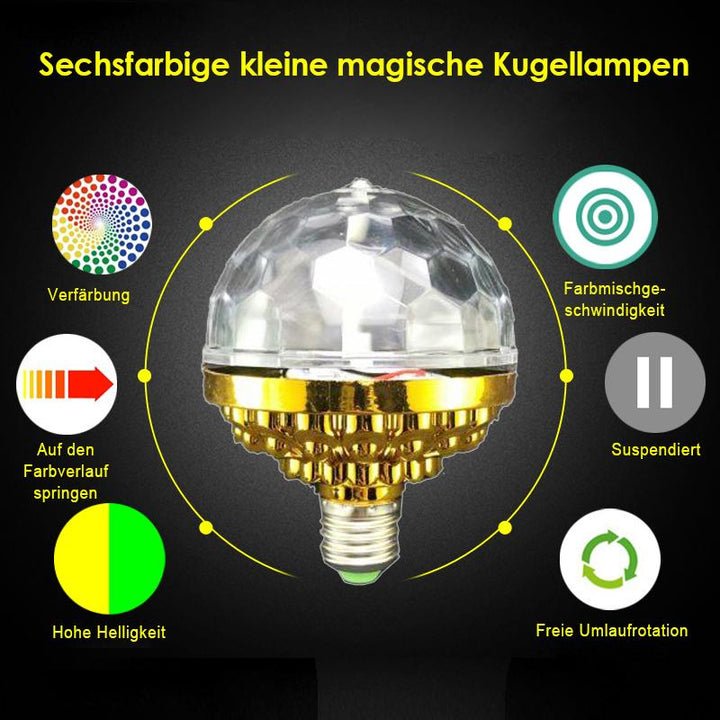 LED Disco Colorful Rotating Light Bulbs | Stornfield