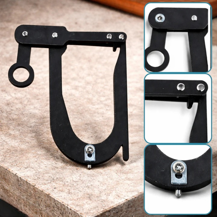 Rope Clamp ABS Plastic 8 cm – Camping & Outdoor | Stornfield