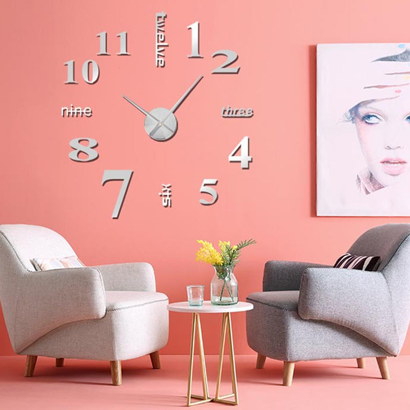 DIY Modern No-Punch Wall Clock | Stornfield