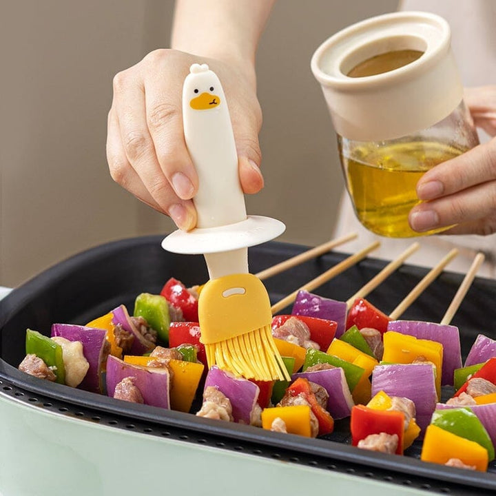 Oil Dispenser with Brush for BBQ | Stornfield