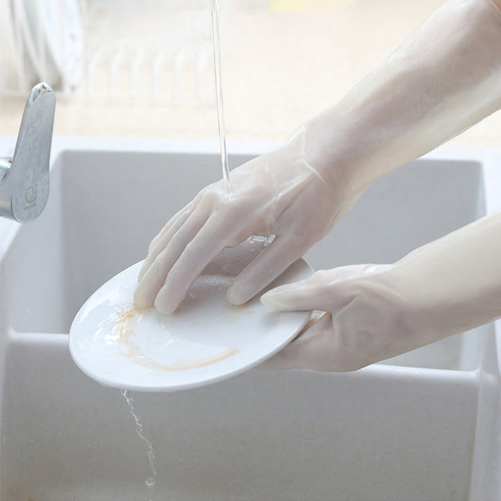 Durable velvet kitchen gloves (4 pairs) | Stornfield