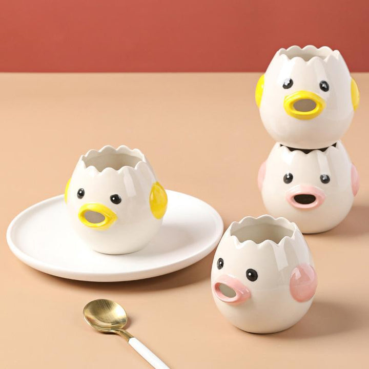 Cartoon egg yolk separator | Stornfield