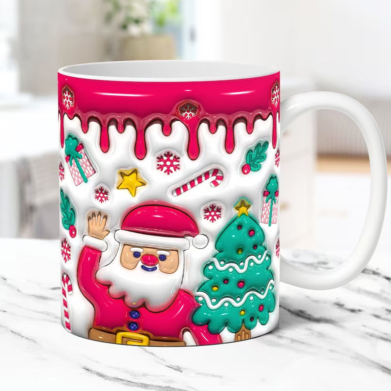 3D Inflatable Christmas Cup Wrap | Stornfield