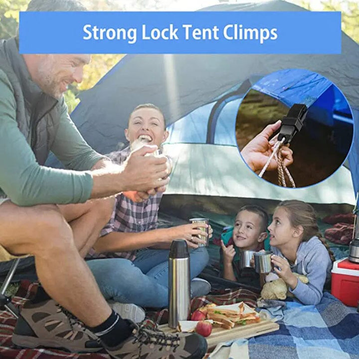 Adjustable Heavy Duty Lock Grip for Tarp & Shade Cloth | Stornfield