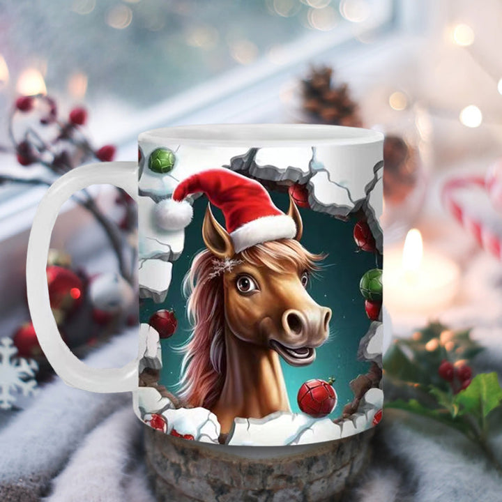 Christmas Animal Pattern Mug | Stornfield