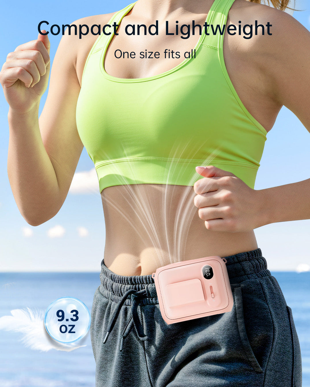 Waist Fan Hands-Free Personal Neck Fan for Outdoor Camping | Stornfield