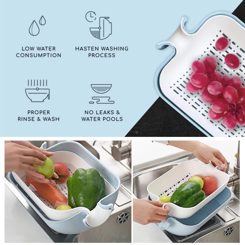 Stornfield | Water-saving 3-in-1 Balanced Colander