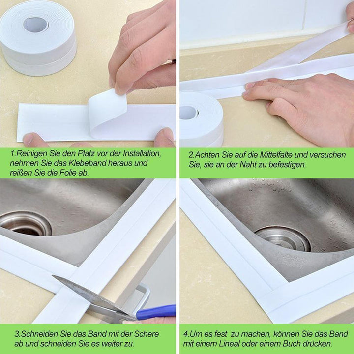 Waterproof repair tape for bathtub/bathroom/kitchen | Stornfield