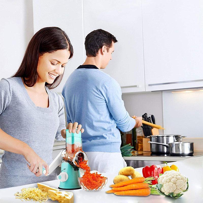Multifunctional manual crank vegetable slicer | Stornfield