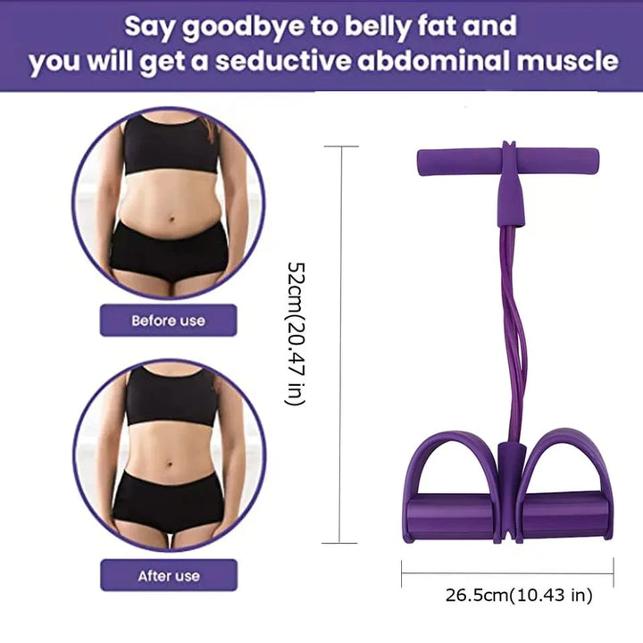 Pull Rope Ab Exerciser Tummy Trimmer Stornfield