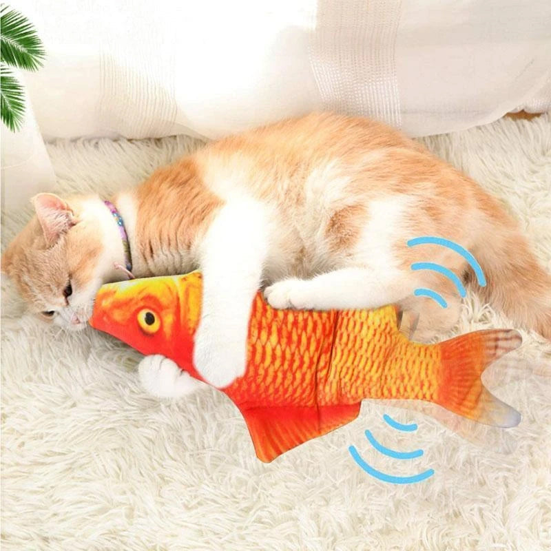 USB Rechargeable Simulated Flopping Fish Cat Toy | Stornfield