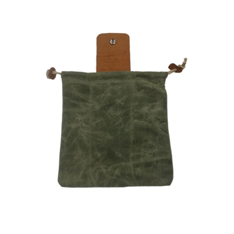 Dimoohome™ Leather and canvas bushcraft bag | Stornfield
