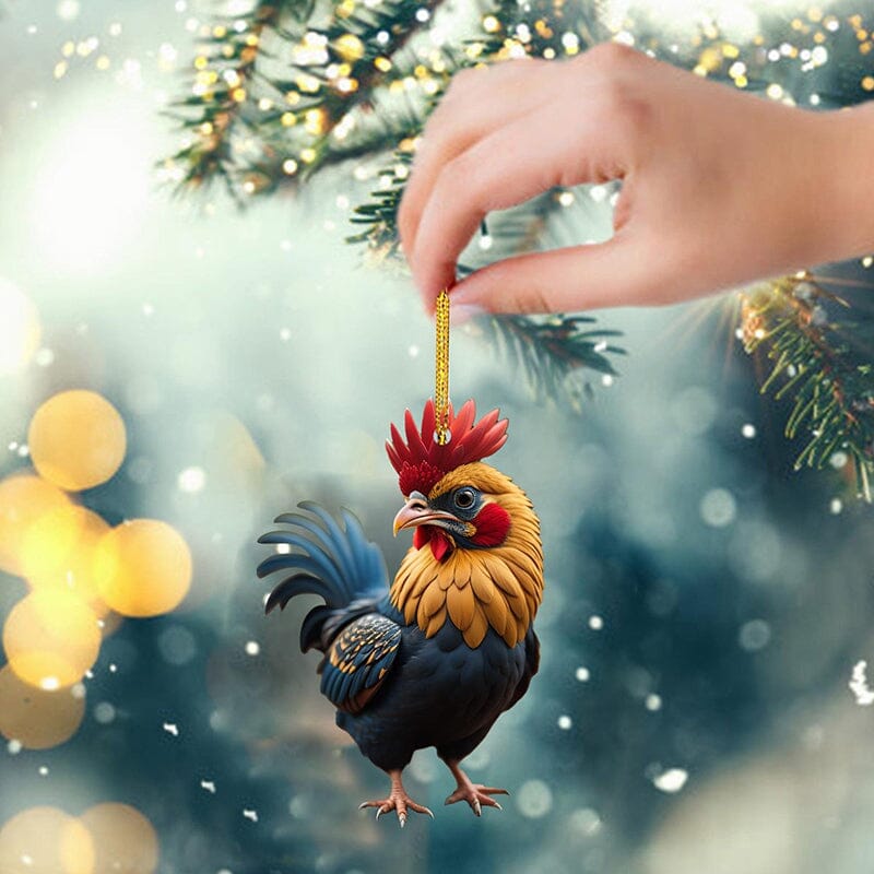 Cartoon rooster decorative ornaments | Stornfield