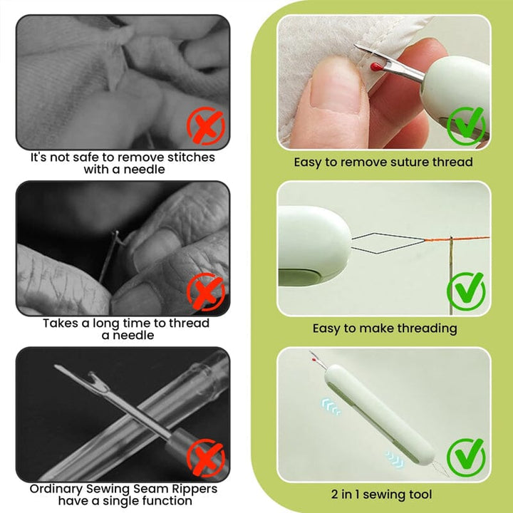 2-in-1 Needle Threader Seam Ripper | Stornfield