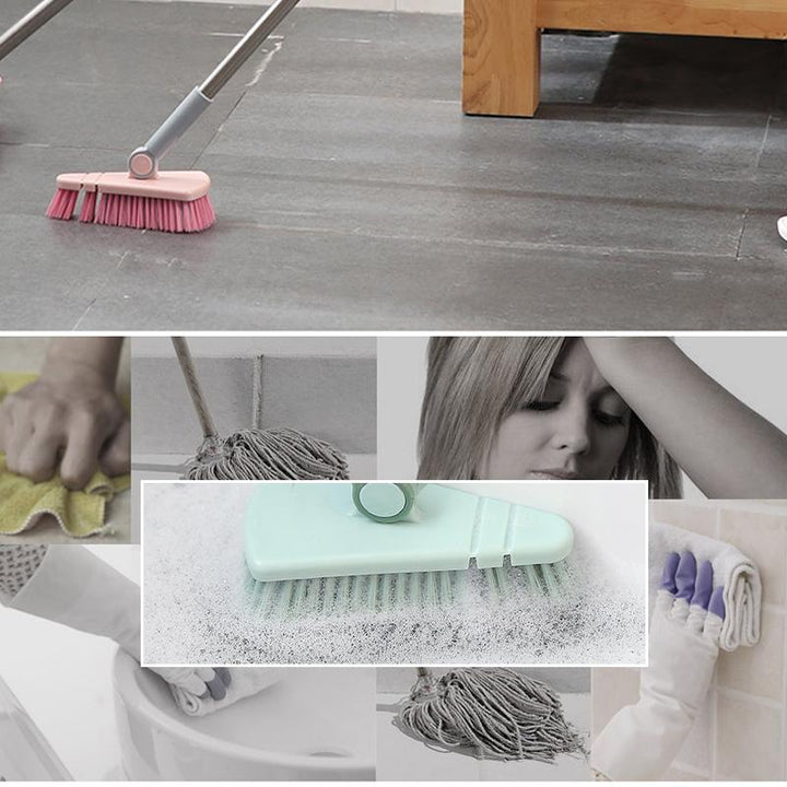 Long Handle Rotatable Floor Scrub Brush | Stornfield