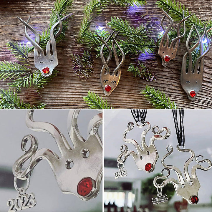 Funny Fork Reindeer Ornament | Stornfield
