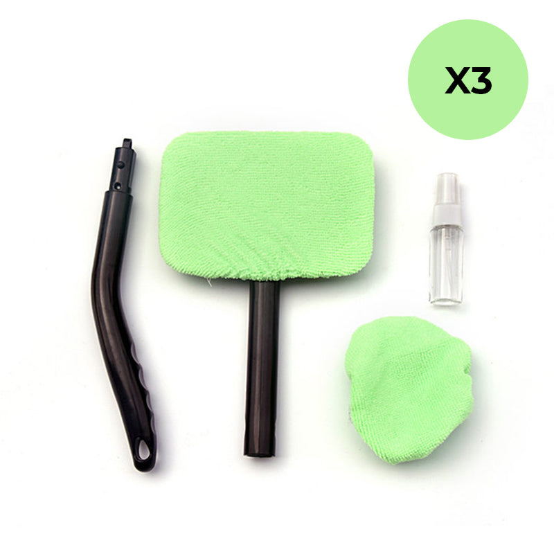 Microfiber cleaner with 2 reusable microfiber caps | Stornfield