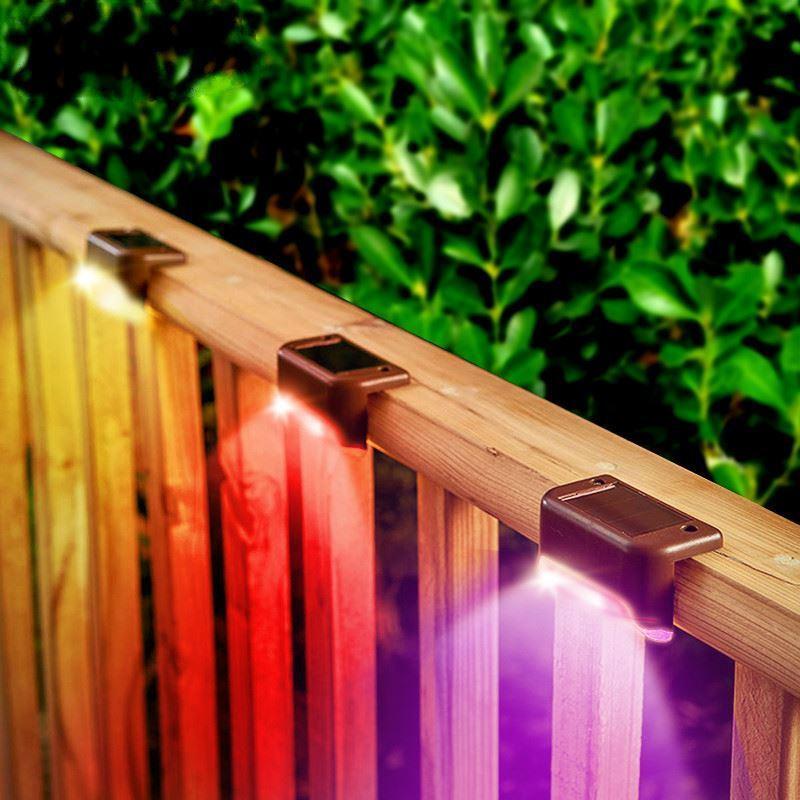 Outdoor Waterproof Solar Stair Lights (4 PCS) | Stornfield