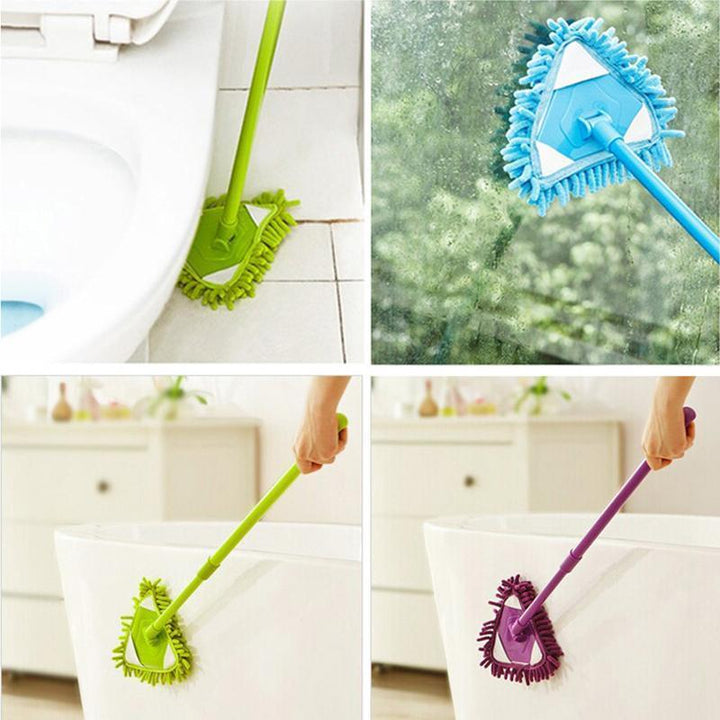 Adjustable Rotating Triangular Cleaning Mop | Stornfield