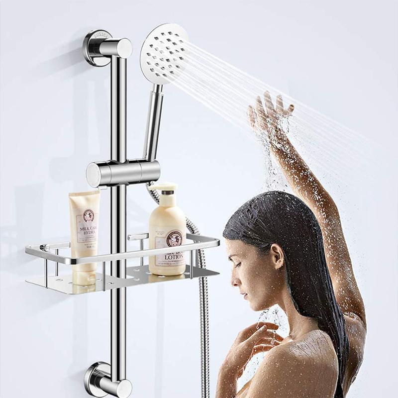 Adjustable Shower Head Holder For Slide Bar | Stornfield