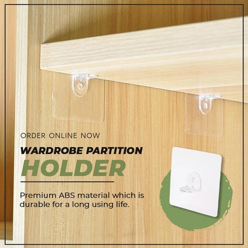 Wardrobe partition holder | Stornfield