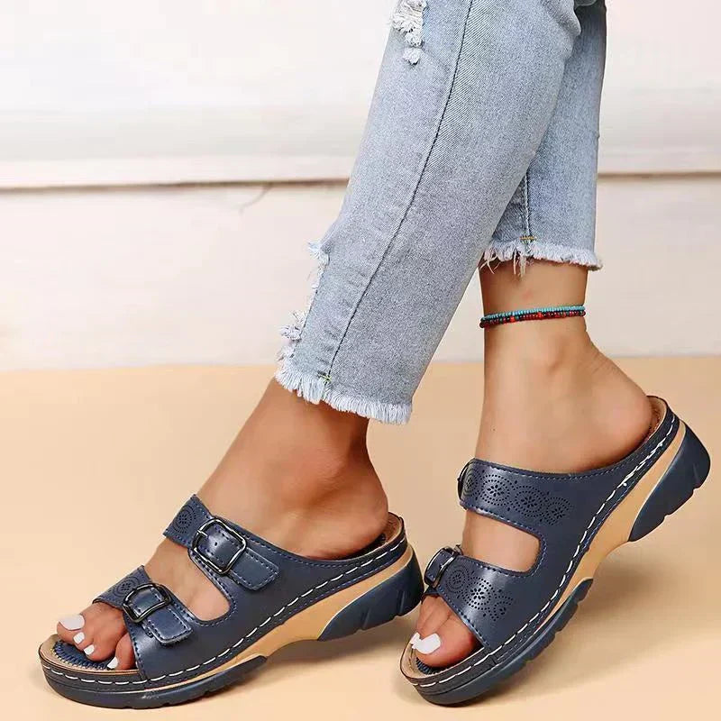Stornfield | Women's Orthopedic Sandals made of Leather