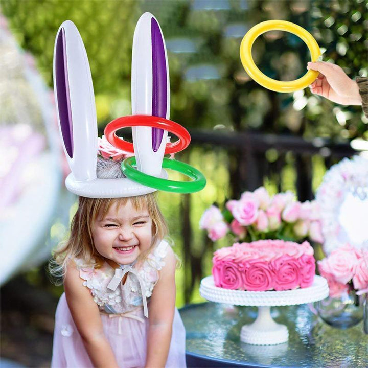 Christmas Reindeer Wooden Ring Toss Game | Stornfield