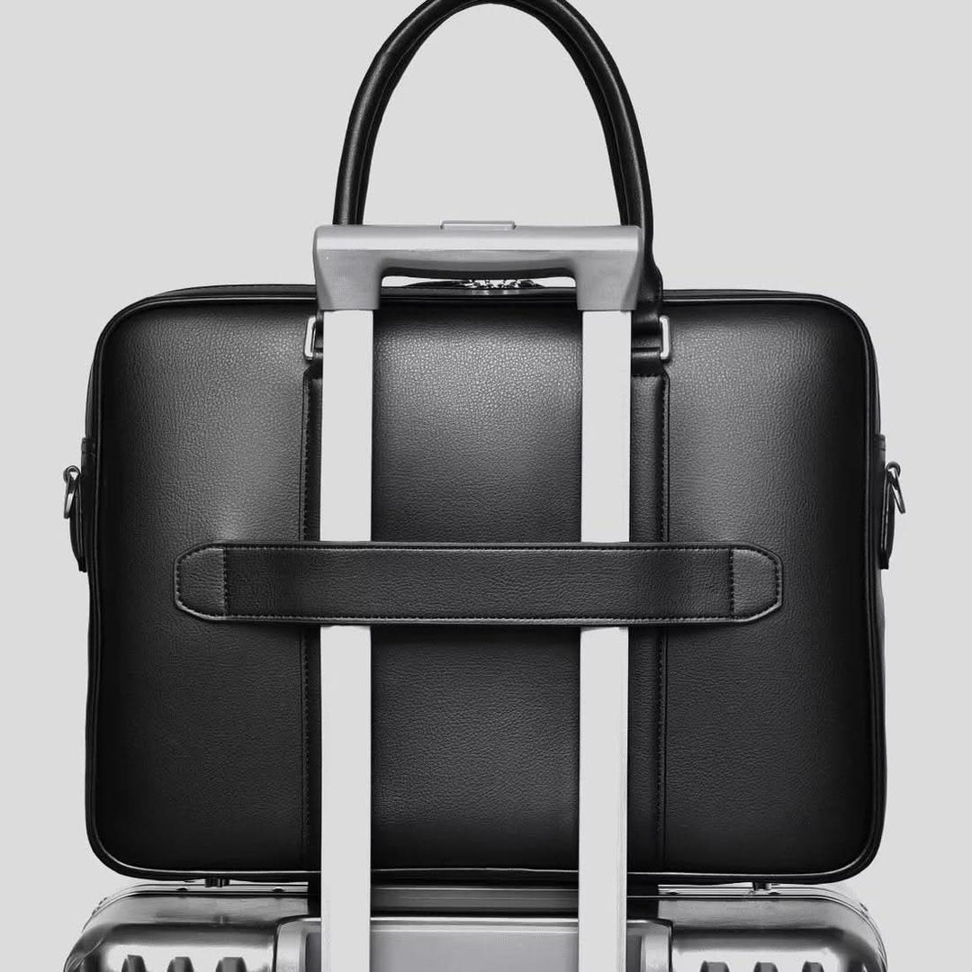 Stornfield | Manhattan Leather Business Laptop Briefcase Crossbody Handbag