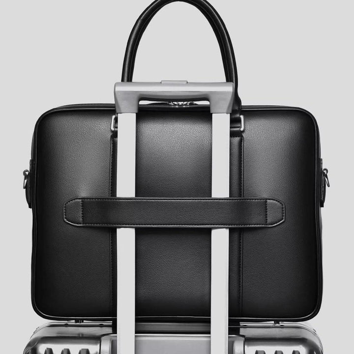 Stornfield | Manhattan Leather Business Laptop Briefcase Crossbody Handbag