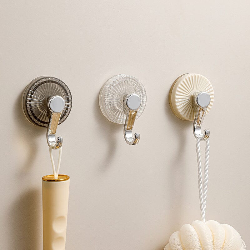 Powerful suction cup hooks no punching | Stornfield