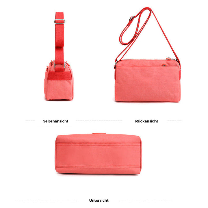 Women's Casual Multi-layer Fashionable Simple Shoulder Bag Made of Nylon | Stornfield