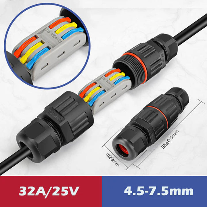 Outdoor Waterproof Electrical Wire Connector | Stornfield