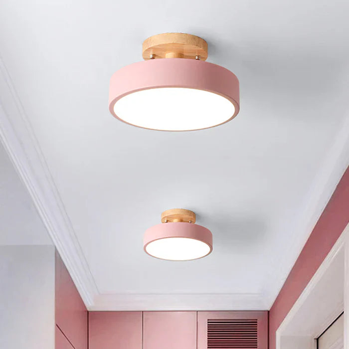 Scandinavian LED Ceiling Lamp - NordWood | Stornfield