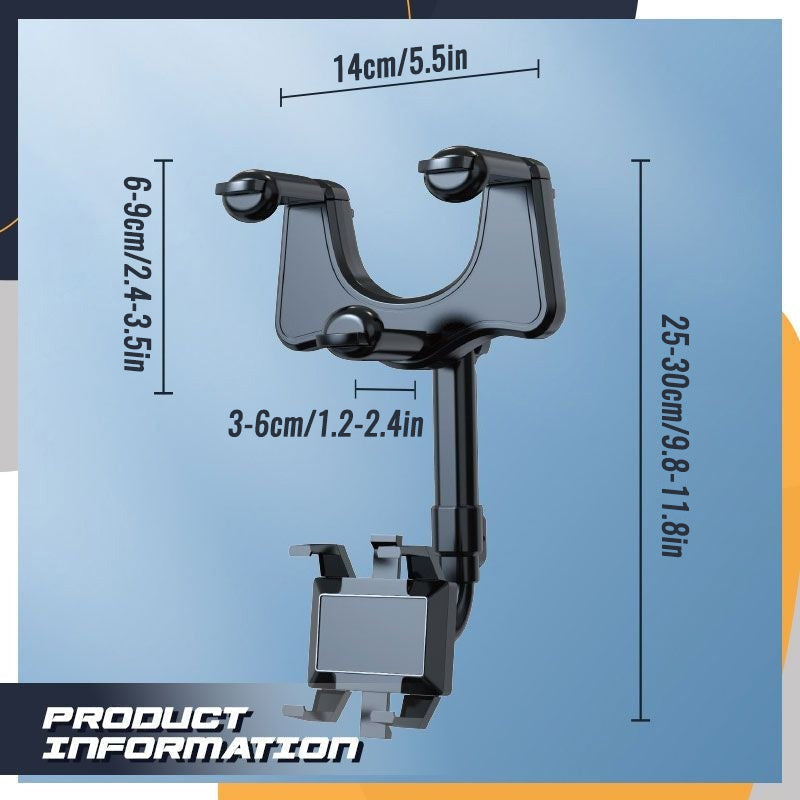 Rotatable & Extendable Car Phone Holder | Stornfield