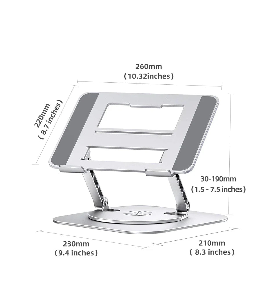 360 Rotating Laptop Holder Stand | Stornfield