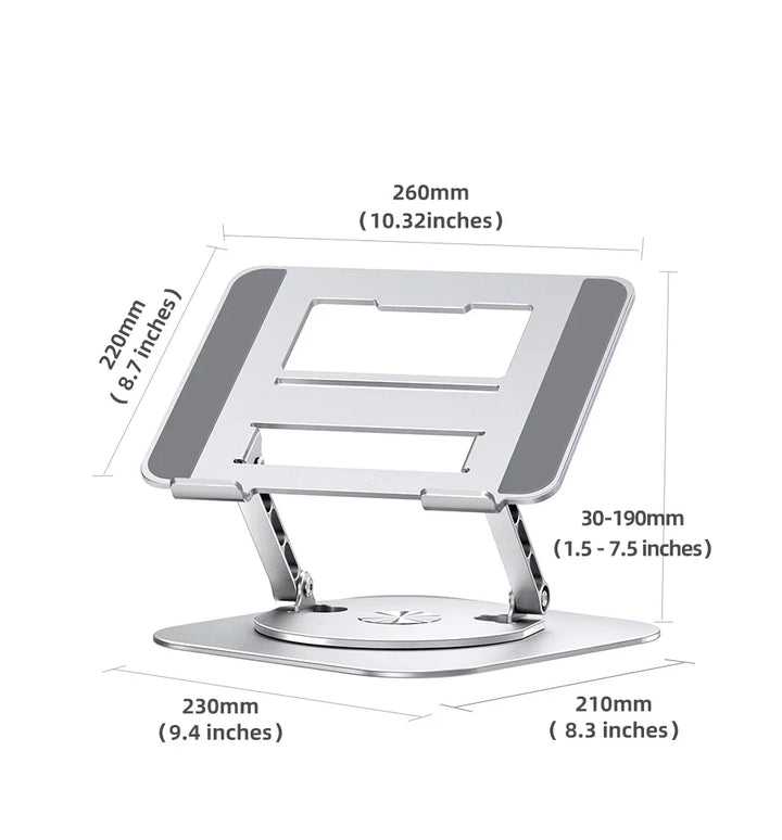 360 Rotating Laptop Holder Stand | Stornfield