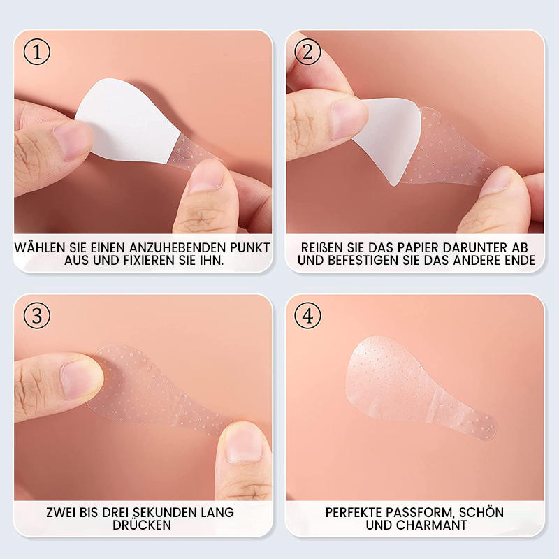 Stornfield | Waterproof and invisible facelift stickers, 120 pieces