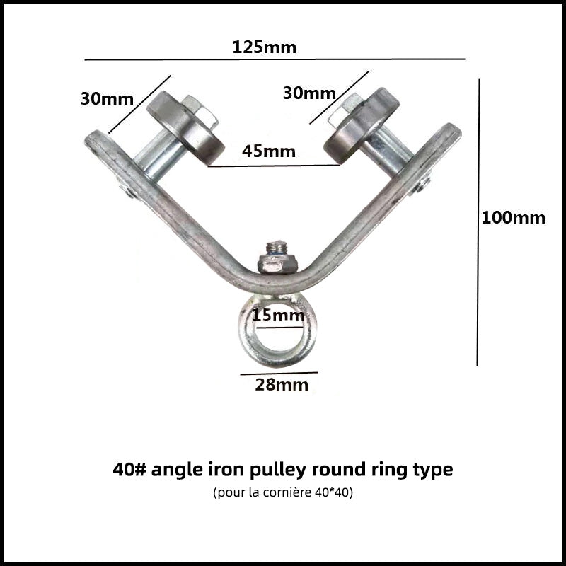 Angle Iron Pulley | Stornfield