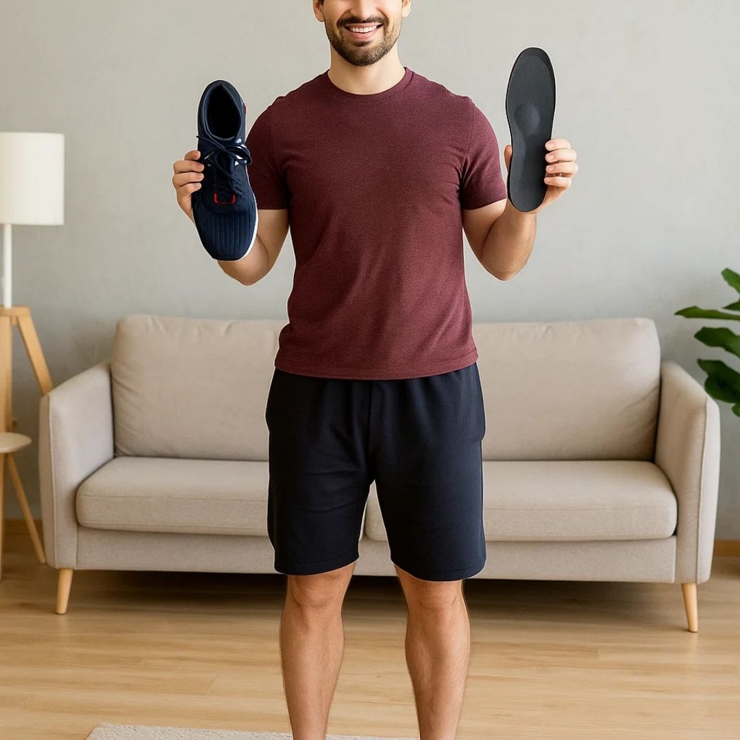 Heelsure | Heel Lift Inserts – Adjustable Height – Breathable Gel Cushioning – Discreet Comfort for Work, Sports, or Everyday Wear Stornfield