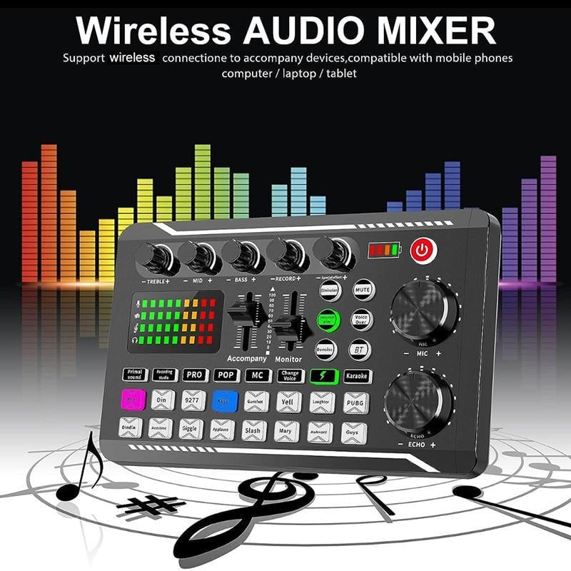 Live sound card with DJ mixer effects & voice changer | Stornfield