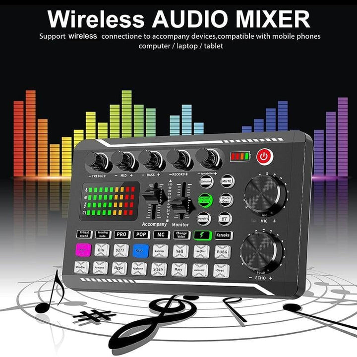 Live sound card with DJ mixer effects & voice changer | Stornfield