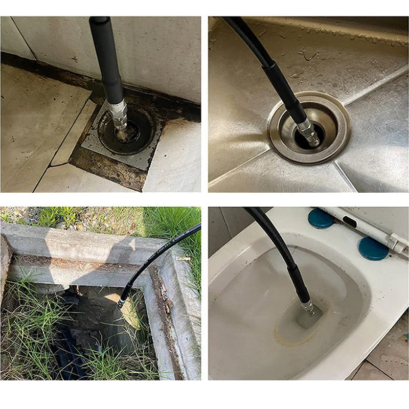 High pressure nozzle made of stainless steel for unclogging wastewater pipes | Stornfield