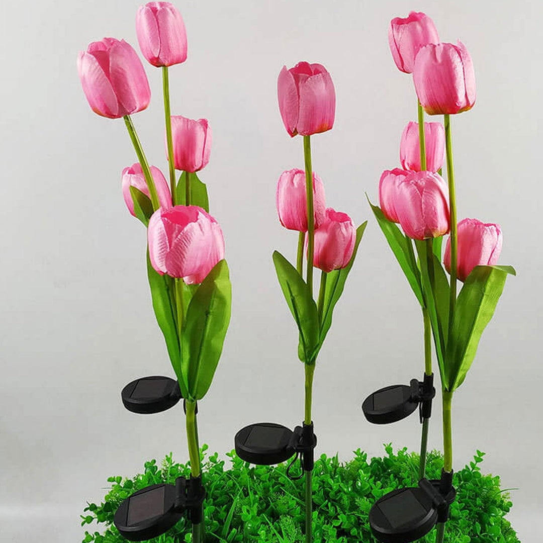 Stornfield | Solar Garden Light Tulip LED Landscape Stake Light Tulip