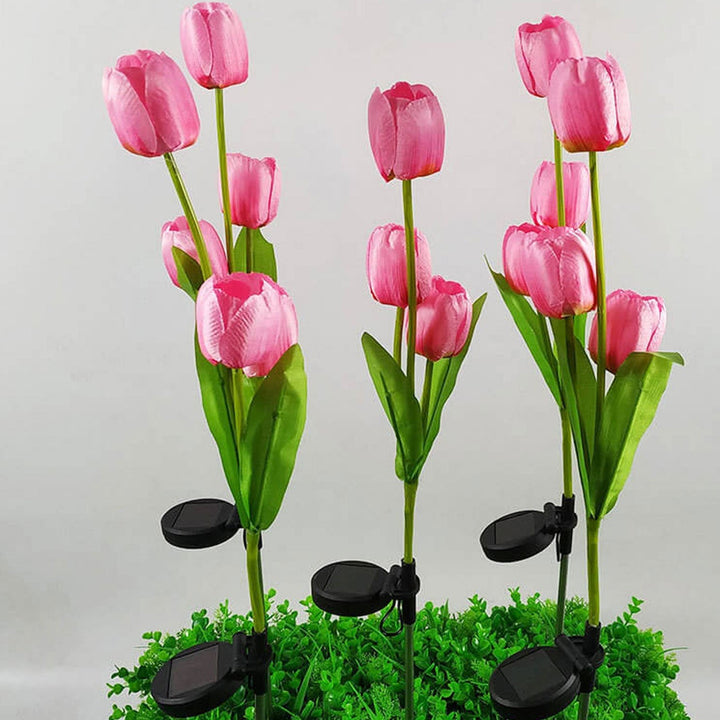 Stornfield | Solar Garden Light Tulip LED Landscape Stake Light Tulip
