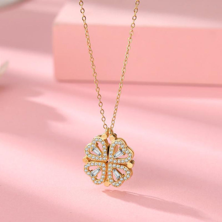 Hollow Four-Leaf Clover Necklace | Stornfield