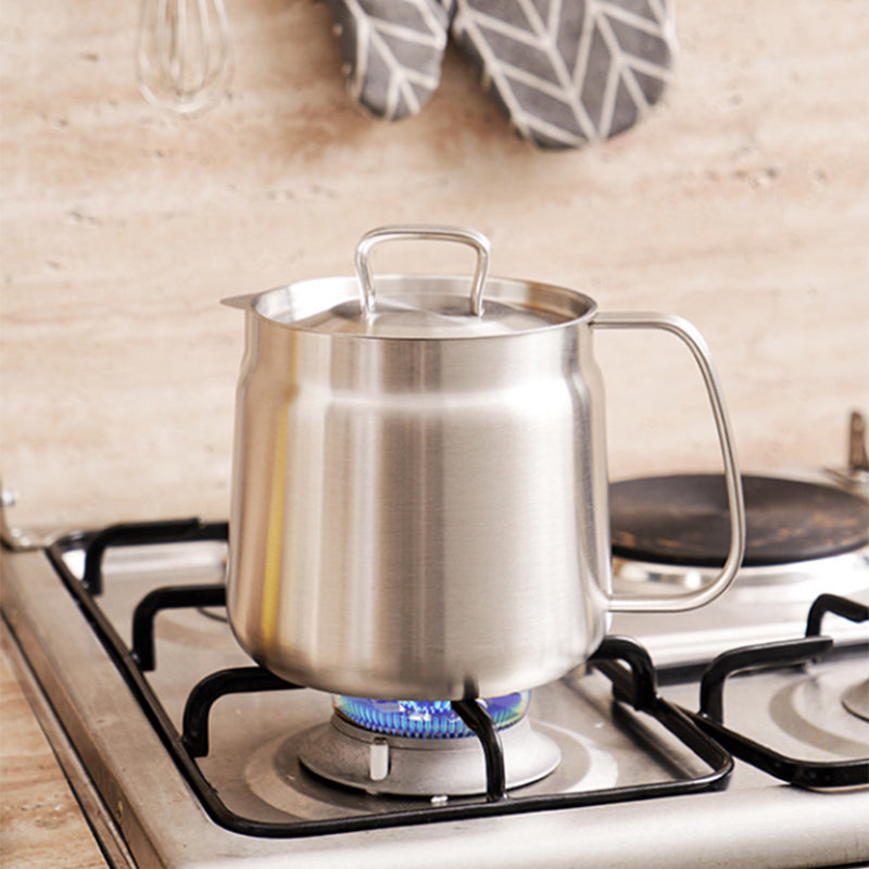 2-in-1 304 Stainless Steel Multifunctional Oil Strainer Pot | Stornfield