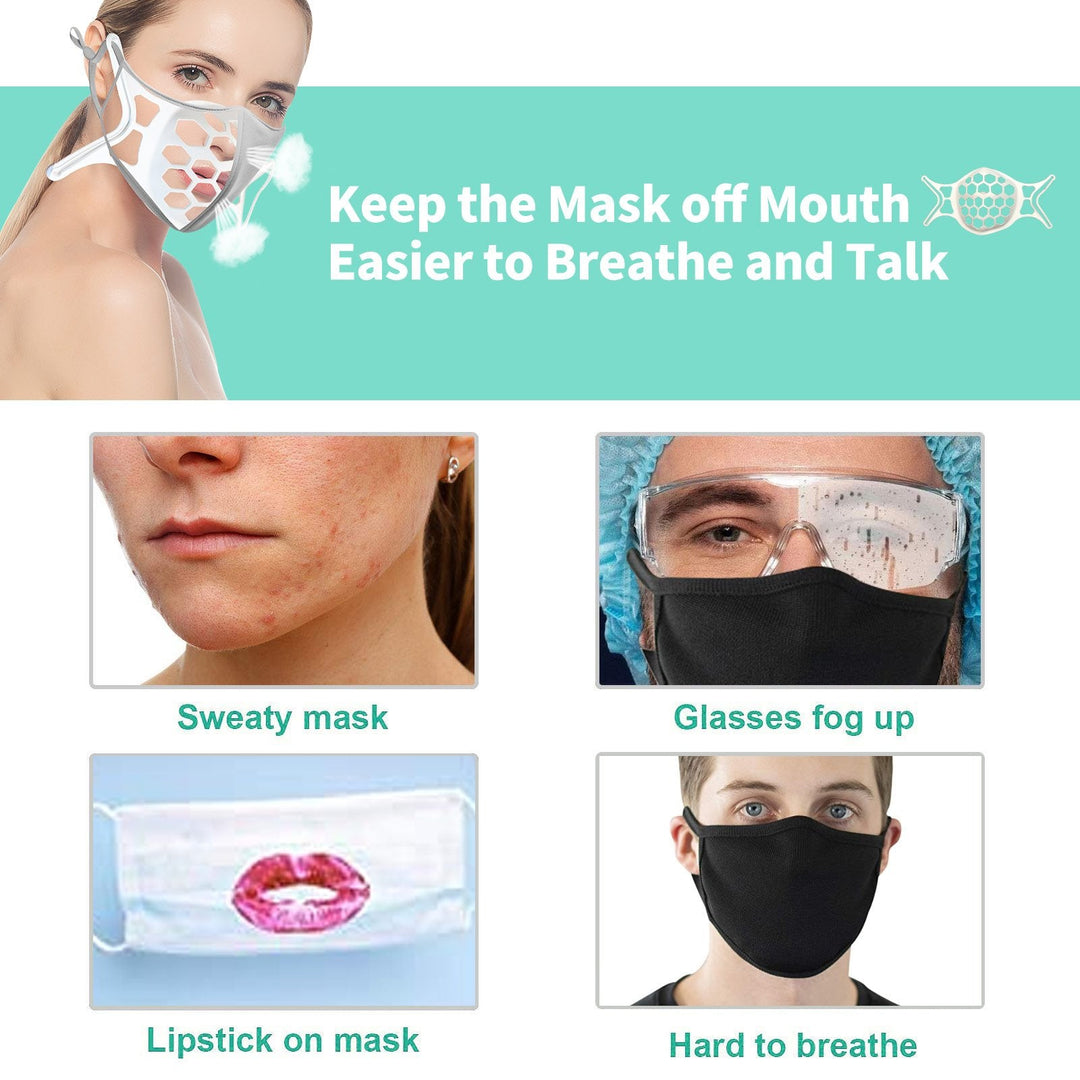 7th Generation 3D Silicone Softer Face Mask Bracket-Prevent Glasses From Fogging | Stornfield