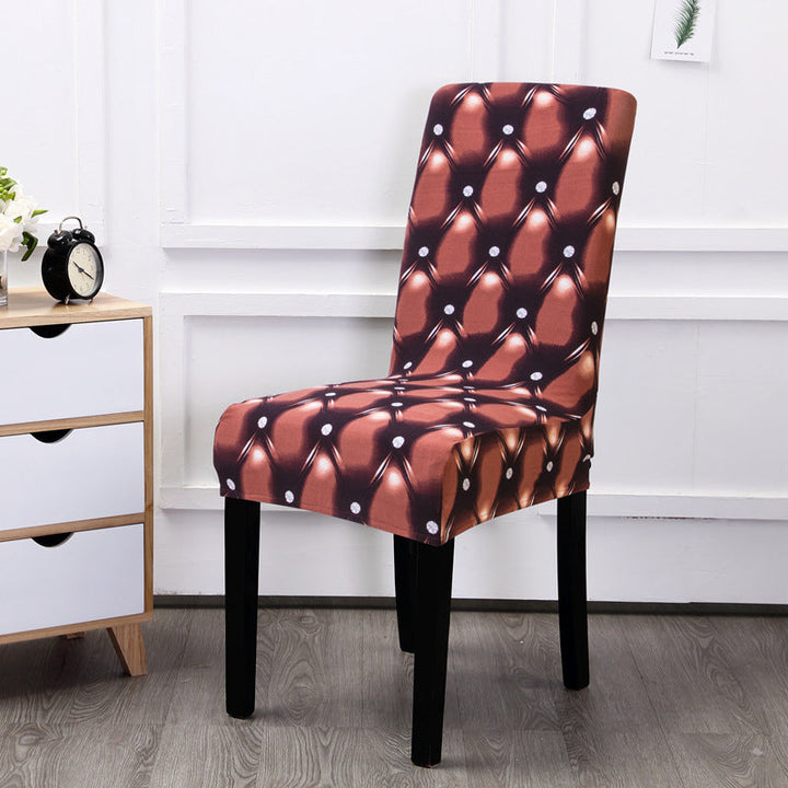 Multicolored spandex chair cover | Stornfield